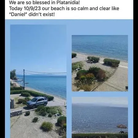 Apartment G2 Pelionbeachvillas, Away From It All... Platanidia